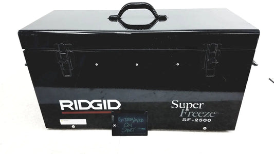 Ridgid SF-2500 Super Freeze Pipe Freezing/Freezer Unit Kit Pipe Freezing Unit, second-hand product photo 1