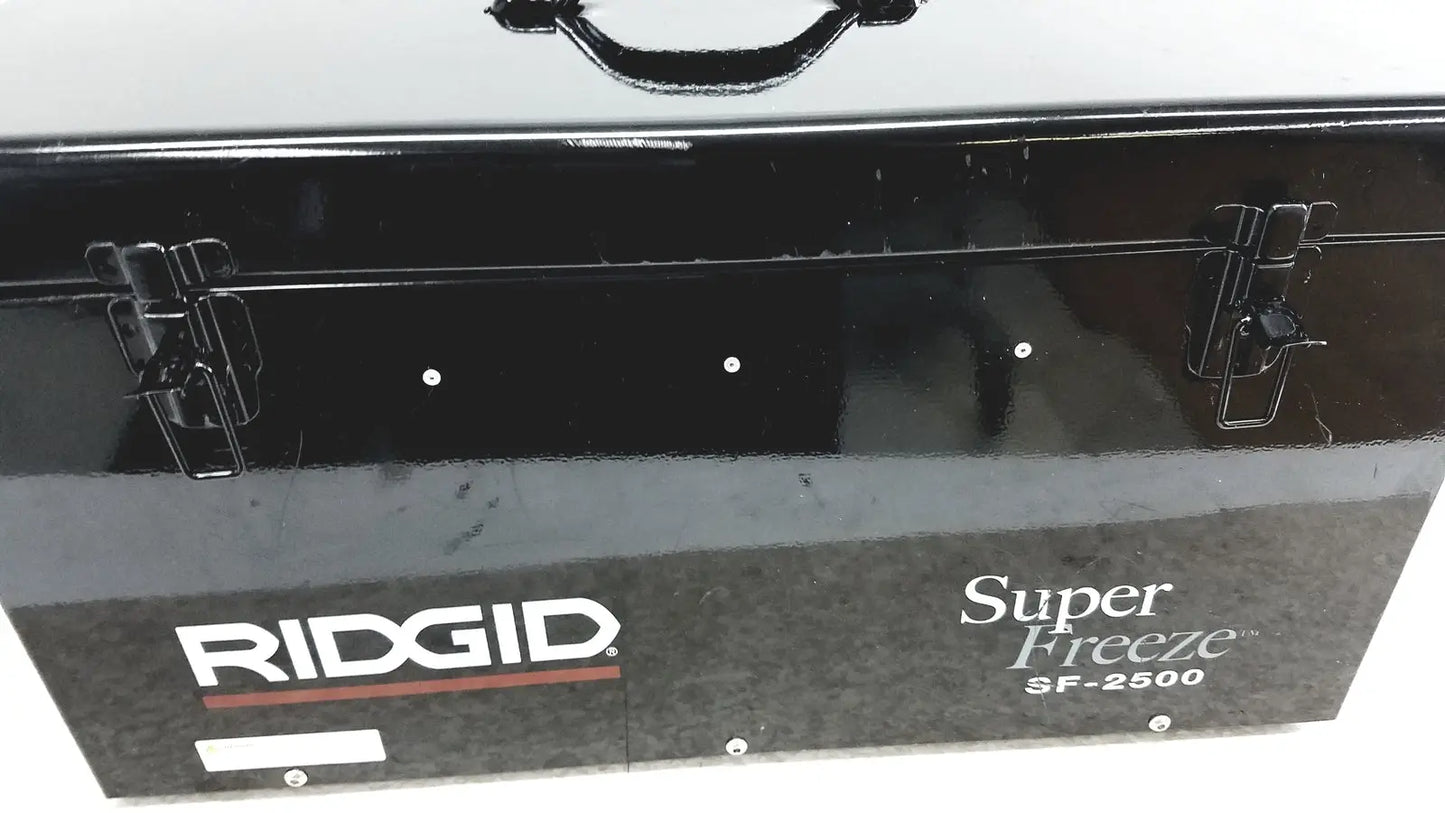 Ridgid SF-2500 Super Freeze Pipe Freezing/Freezer Unit Kit Pipe Freezing Unit, second-hand product photo 3
