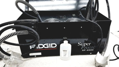 Ridgid SF-2500 Super Freeze Pipe Freezing/Freezer Unit Kit Pipe Freezing Unit, second-hand product photo 6