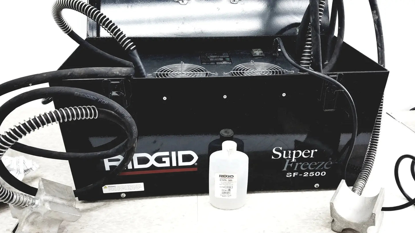 Ridgid SF-2500 Super Freeze Pipe Freezing/Freezer Unit Kit Pipe Freezing Unit, second-hand product photo 6