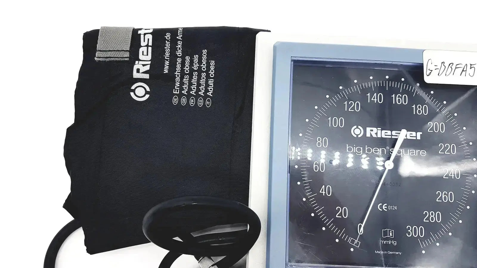 Riester Big Ben Square Sphygmomanometer Blood Pressure Monitor With Adults Cuff Sphygmomanometer, second-hand product photo 6