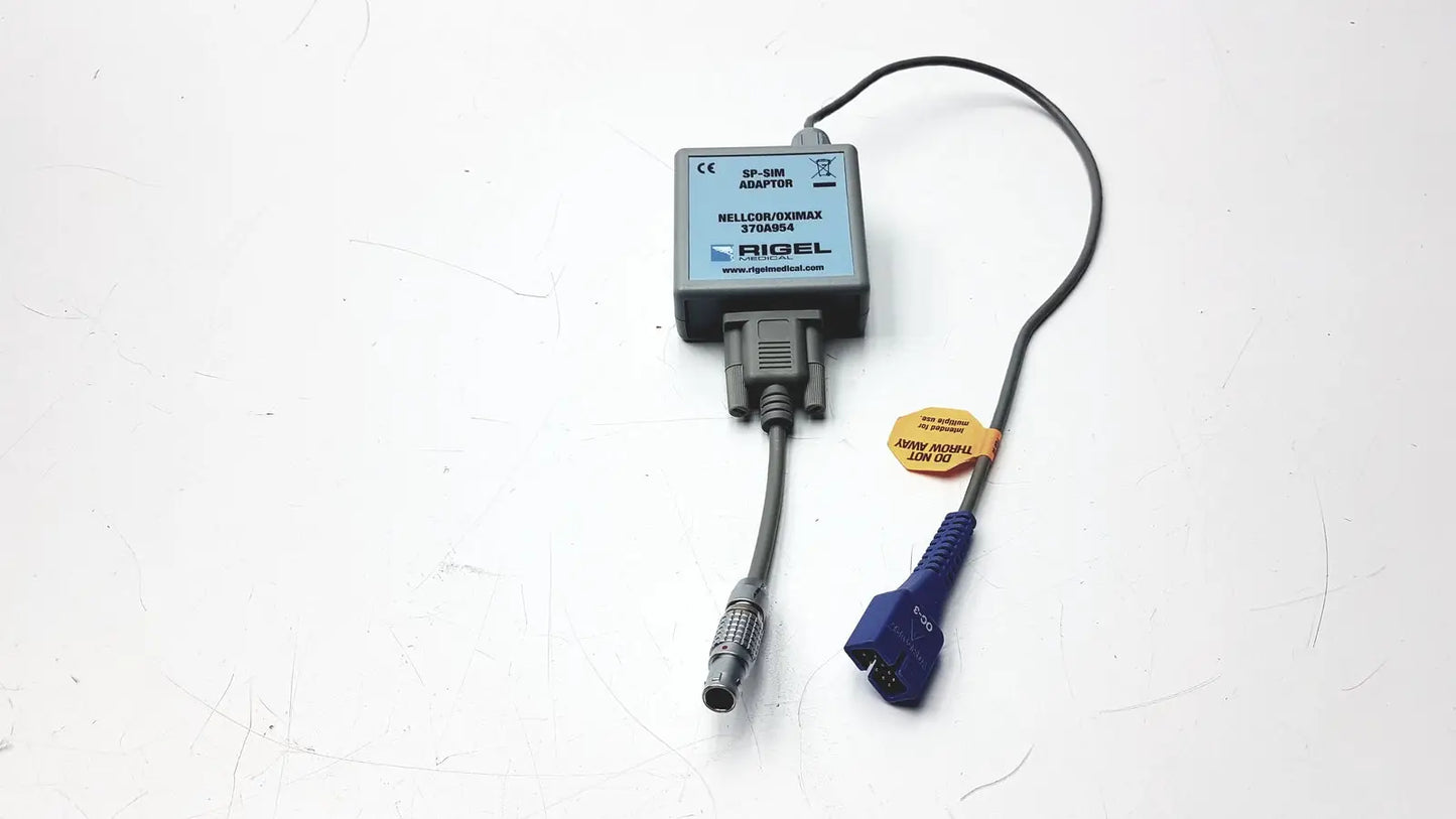 Rigel Medical SP-SIM Adapter Nellcor/Oximax 370A954 SpO2 Simulator Adapter, second-hand product photo 2