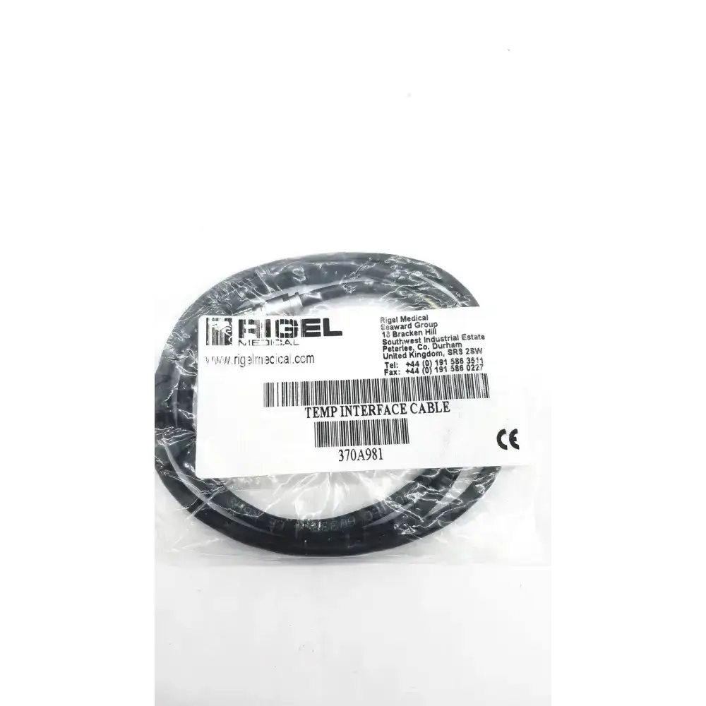 Rigel Medical Temp Interface Cable 370A981 Medical Interface Cable, second-hand product photo 1