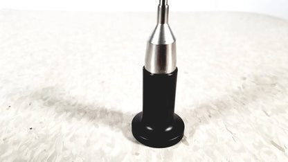 Rigid cystoscope 94509 featuring a black and silver metallic impact tester probe for reuse medical applications