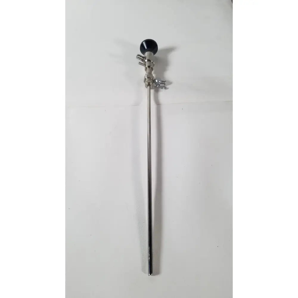 Silver rigid hysteroscopes endonest endoscope 01206 with black spherical tip and metallic joints for surgical use