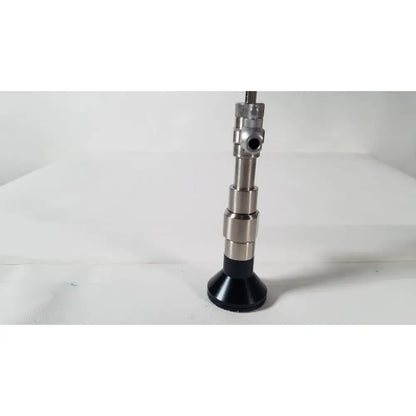 Stainless steel rigid hysteroscopes endonest endoscope 01206 with black rubberized base and metallic joints