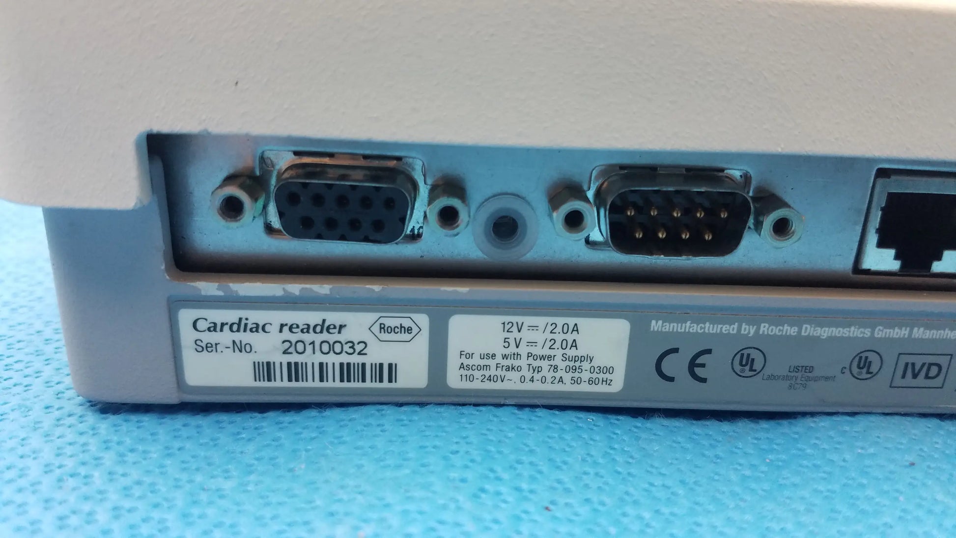 Roche Cardiac Reader Blood Test Analyzer System Blood Test Analyzer System, as-is (for parts) product photo 9