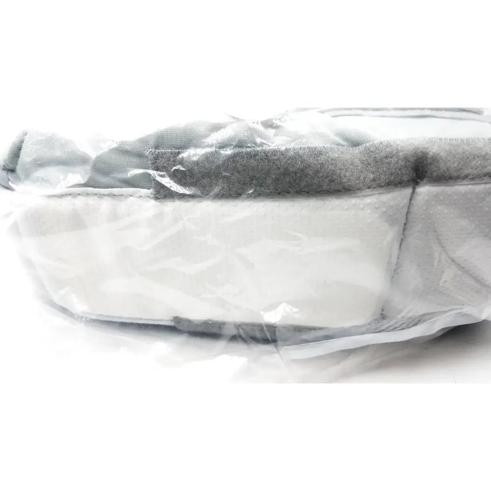 Gray and white quilted cushion wrapped in clear plastic for rooke soft afo hfs104 removable padded aluminum foot drop splint