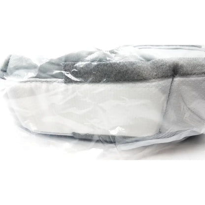 Gray and white quilted cushion wrapped in clear plastic for rooke soft afo hfs104 removable padded aluminum foot drop splint