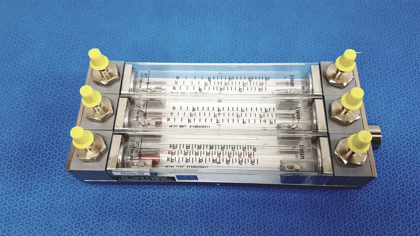 Yokogawa Rota Yokogawa PMAX 16 Bar Triple Gauge Flow Meter – 2020 Model Flow Meter, second-hand product photo 1