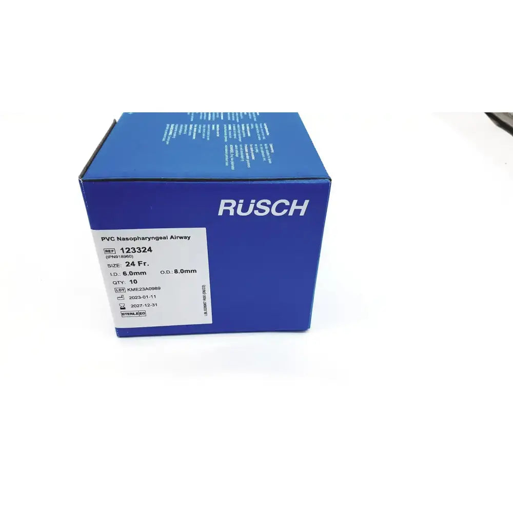 Rusch PVC Nasopharyngeal Airway Size 24 Fr. Ref: 123324 QTY 10 Nasopharyngeal Airway, second-hand product photo 1