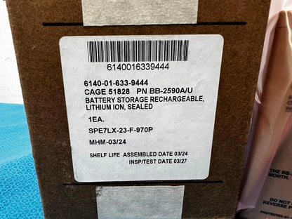 Bren-Tronics BB-2590A/U Lithium-Ion Rechargeable Battery