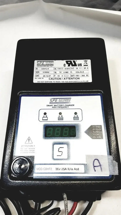 S.P.E. Electronica Industriale S.P.E. CBHF2-R Electronica Industriale Made In Italy Battery Charger 36V Battery Charger, second-hand product photo 2