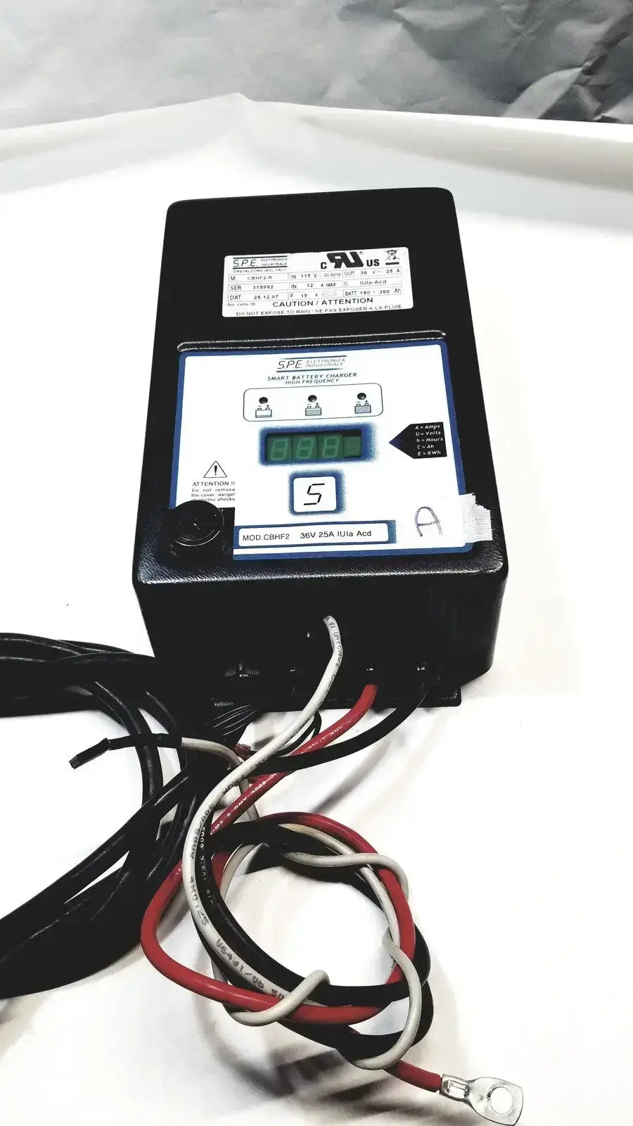 S.P.E. Electronica Industriale S.P.E. CBHF2-R Electronica Industriale Made In Italy Battery Charger 36V Battery Charger, second-hand product photo 1