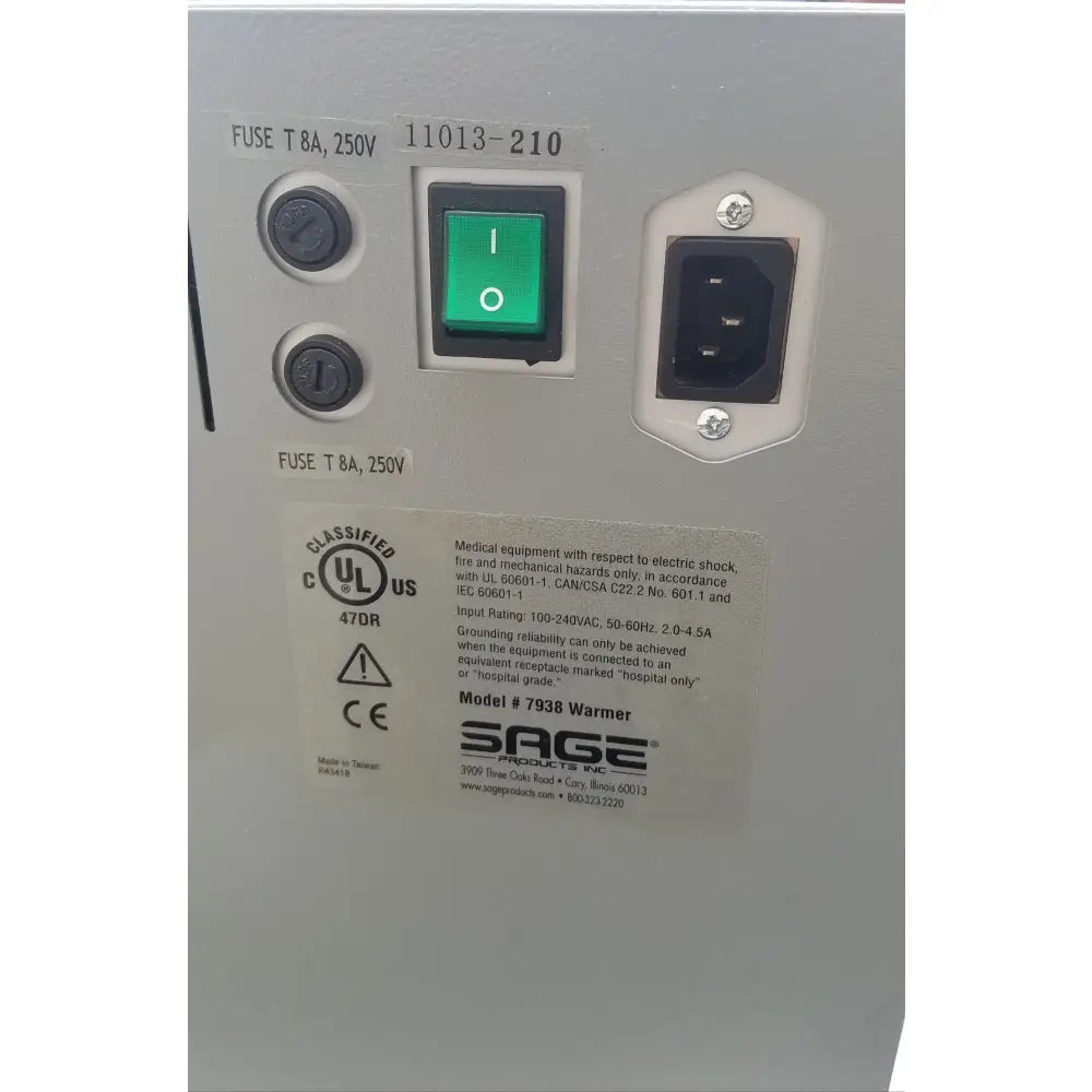 Sage Products 7938 Comfort Personal Cleansing Warmer Comfort Personal Cleansing Warmer, as-is (for parts) product photo 9