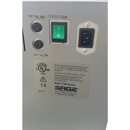 Sage Products 7938 Comfort Personal Cleansing Warmer Comfort Personal Cleansing Warmer, as-is (for parts) product photo 9