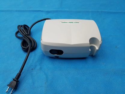 White salter labs aire elite compressor nebulizer with black power cord and plug, ref 8350-1 product image