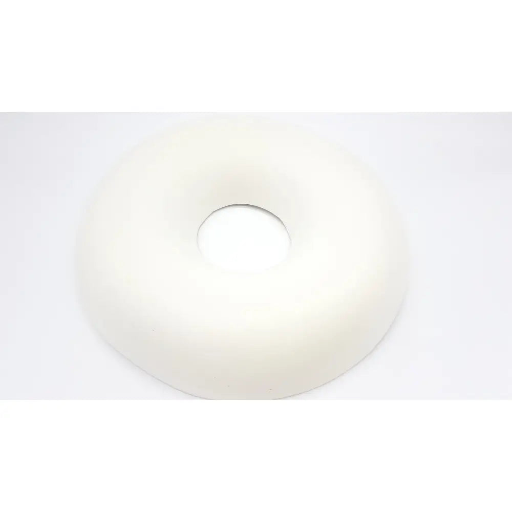 Sammons preston aa3940 soft and comfortable white ring cushion with a soft textured surface for enhanced support