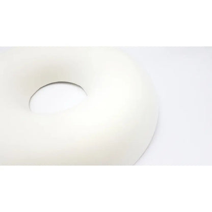 White donut-shaped memory foam seat cushion sammons preston aa3940 ring cushion soft and comfortable white