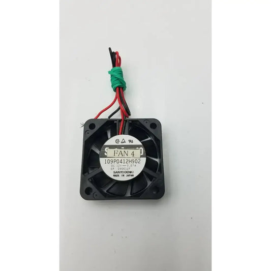 Sanyo Denki Cooling Fan 4 109P0412H902, 40x10mm 12VDC DC Axial Fan, second-hand product photo 1