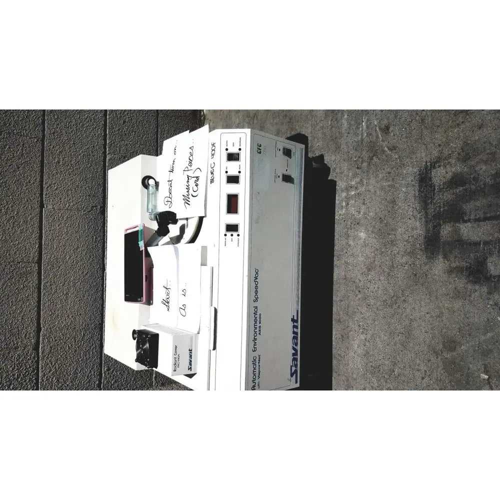 Savant AES1000 Automatic Environmental Speedvac System – Untested – For Parts or Vacuum Concentrator, as-is (for parts) product photo 1