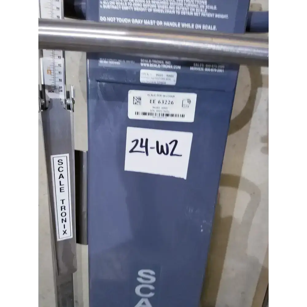 Scale-Tronix Model 6002 Wheelchair Portable Weight Scale - Untested Wheelchair Scale, as-is (for parts) product photo 3