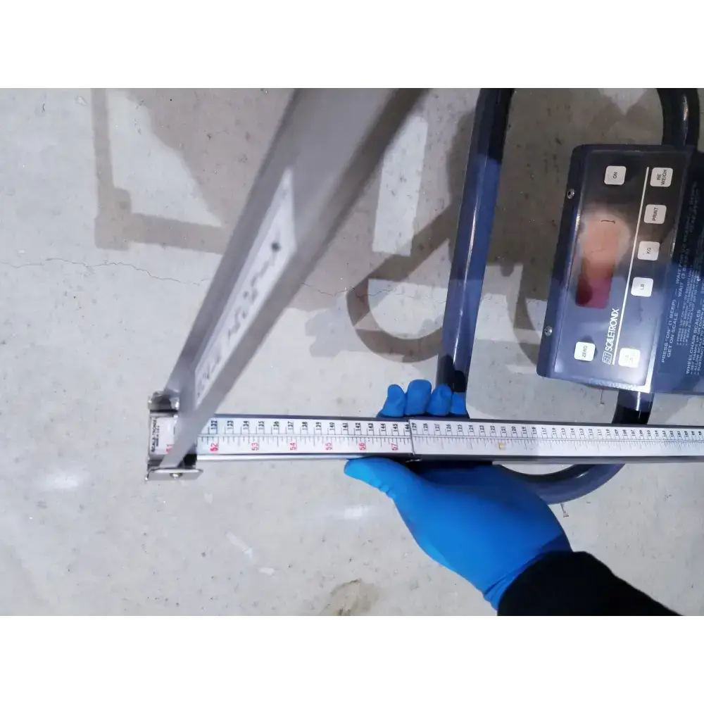 Scale-Tronix Model 6002 Wheelchair Portable Weight Scale - Untested Wheelchair Scale, as-is (for parts) product photo 5