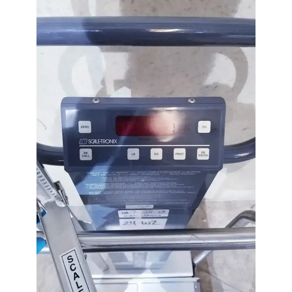 Scale-Tronix Model 6002 Wheelchair Portable Weight Scale - Untested Wheelchair Scale, as-is (for parts) product photo 6