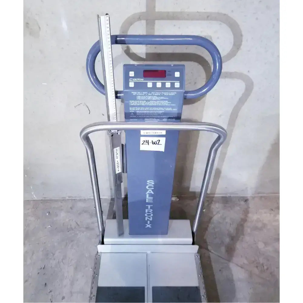 Scale-Tronix Model 6002 Wheelchair Portable Weight Scale - Untested Wheelchair Scale, as-is (for parts) product photo 1