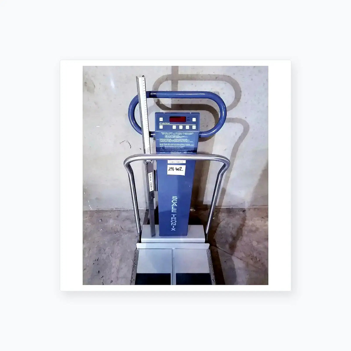 Scale-Tronix Model 6002 Wheelchair Portable Weight Scale - Untested Wheelchair Scale, as-is (for parts) product photo 1