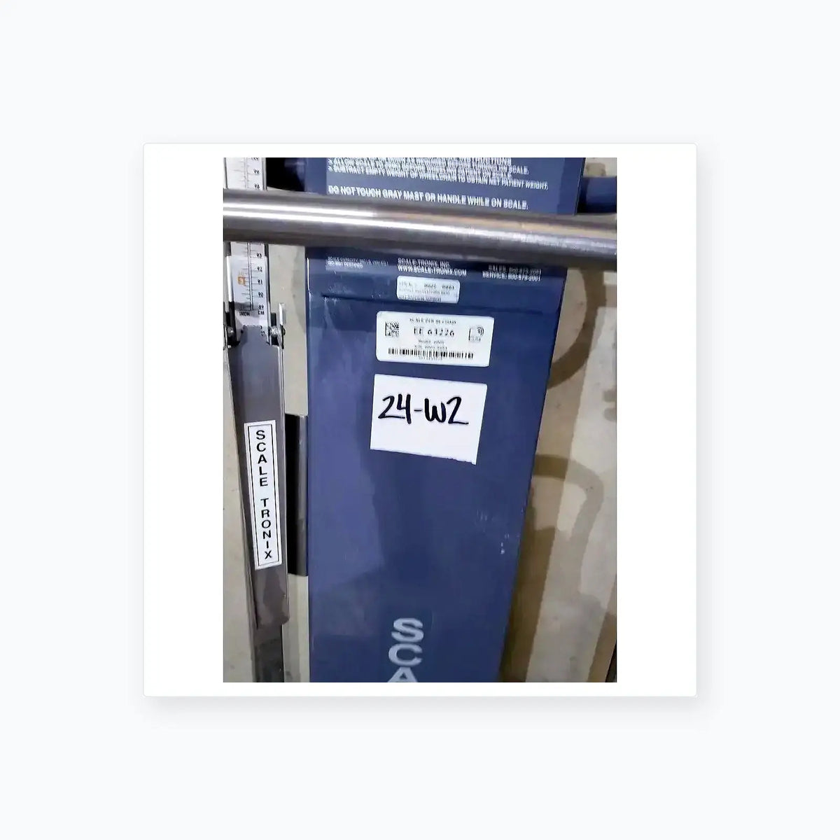 Scale-Tronix Model 6002 Wheelchair Portable Weight Scale - Untested Wheelchair Scale, as-is (for parts) product photo 3