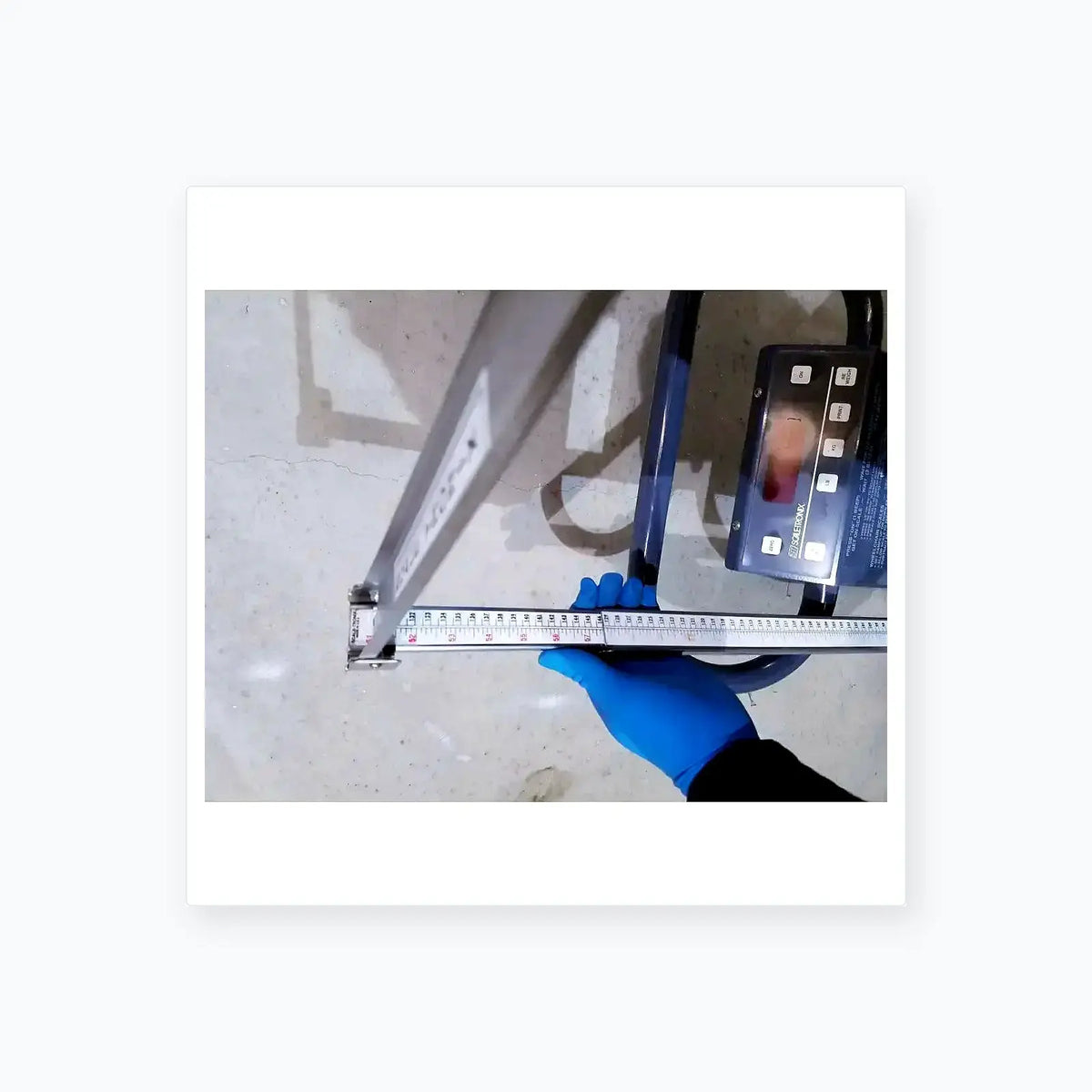 Scale-Tronix Model 6002 Wheelchair Portable Weight Scale - Untested Wheelchair Scale, as-is (for parts) product photo 5