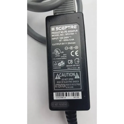 Sceptre SPU15A-1 15W Desktop Switching Power Supply With Cable Switching Power Supply, second-hand product photo 4