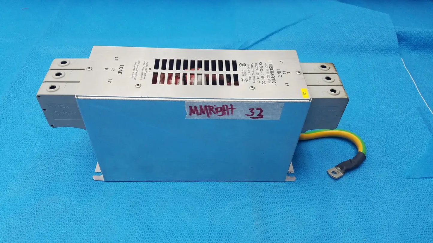 Reuse Medical Schaffner FN3258-130-35 Ultra-Compact 3-Phase EMC/RFI Filter. Plotters & Wide Format Printers, as-is (for parts) product photo 1