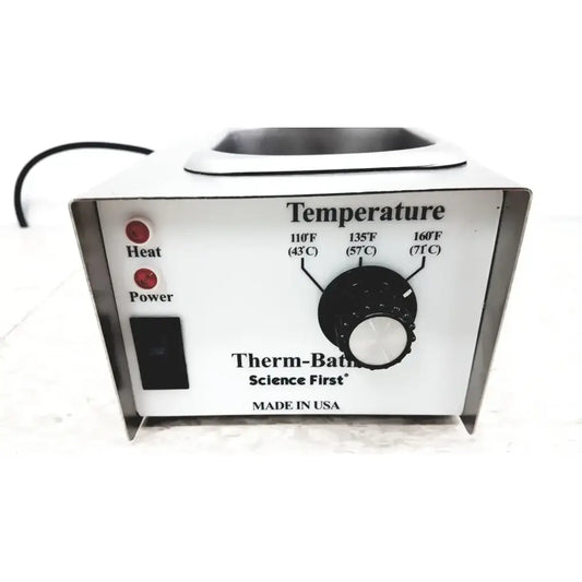 Science First Therm-Bath 120V Water Bath with Thermostat Laboratory Water Bath, second-hand product photo 1
