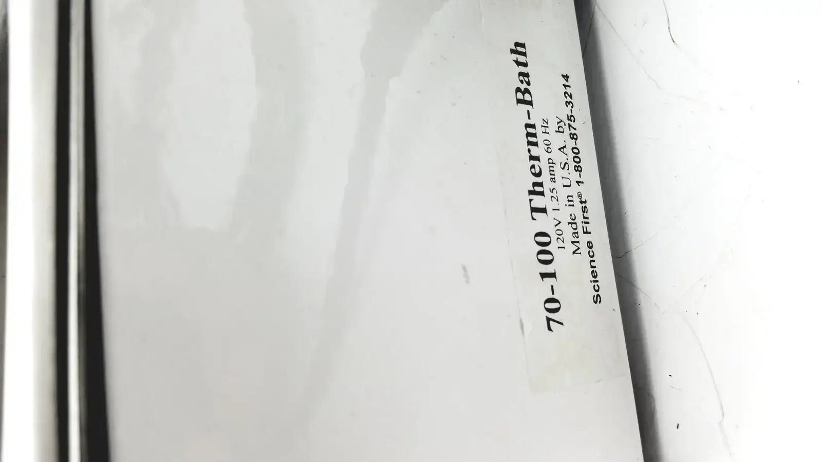 Science First Therm-Bath Made In USA Laboratory Water Bath, as-is (for parts) product photo 7