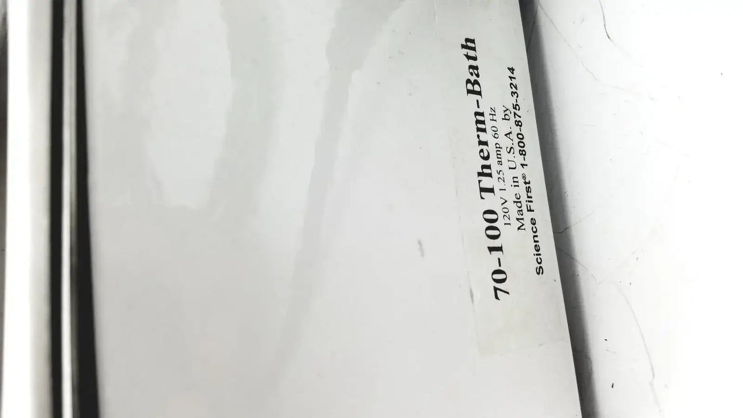 Science First Therm-Bath Made In USA Laboratory Water Bath, second-hand product photo 7