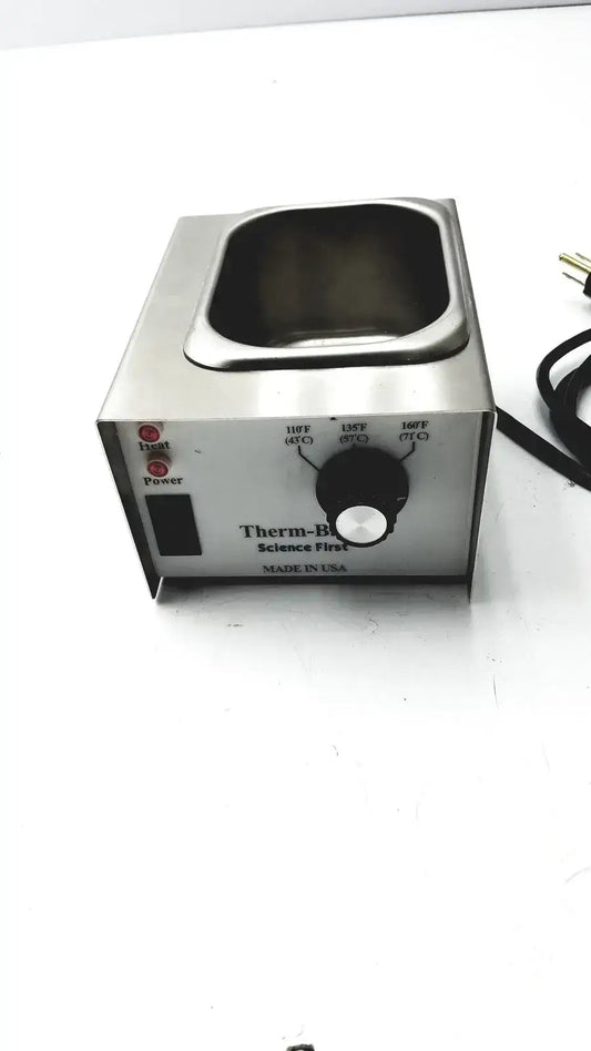 Science First Therm-Bath Made In USA Laboratory Water Bath, as-is (for parts) product photo 1