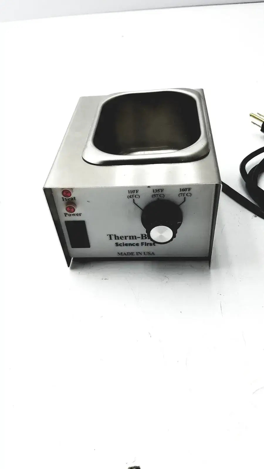 Science First Therm-Bath Made In USA Laboratory Water Bath, second-hand product photo 1