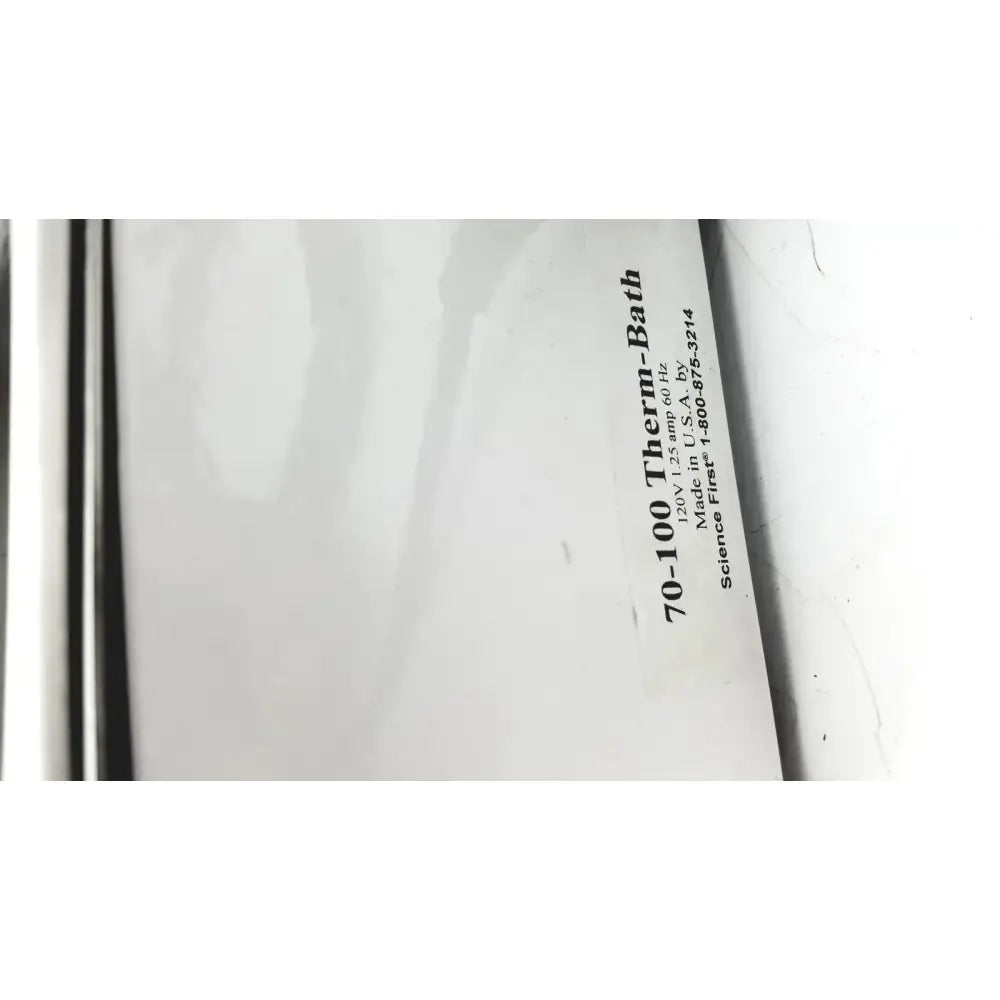 Science First Therm-Bath Made In USA Laboratory Water Bath, as-is (for parts) product photo 7