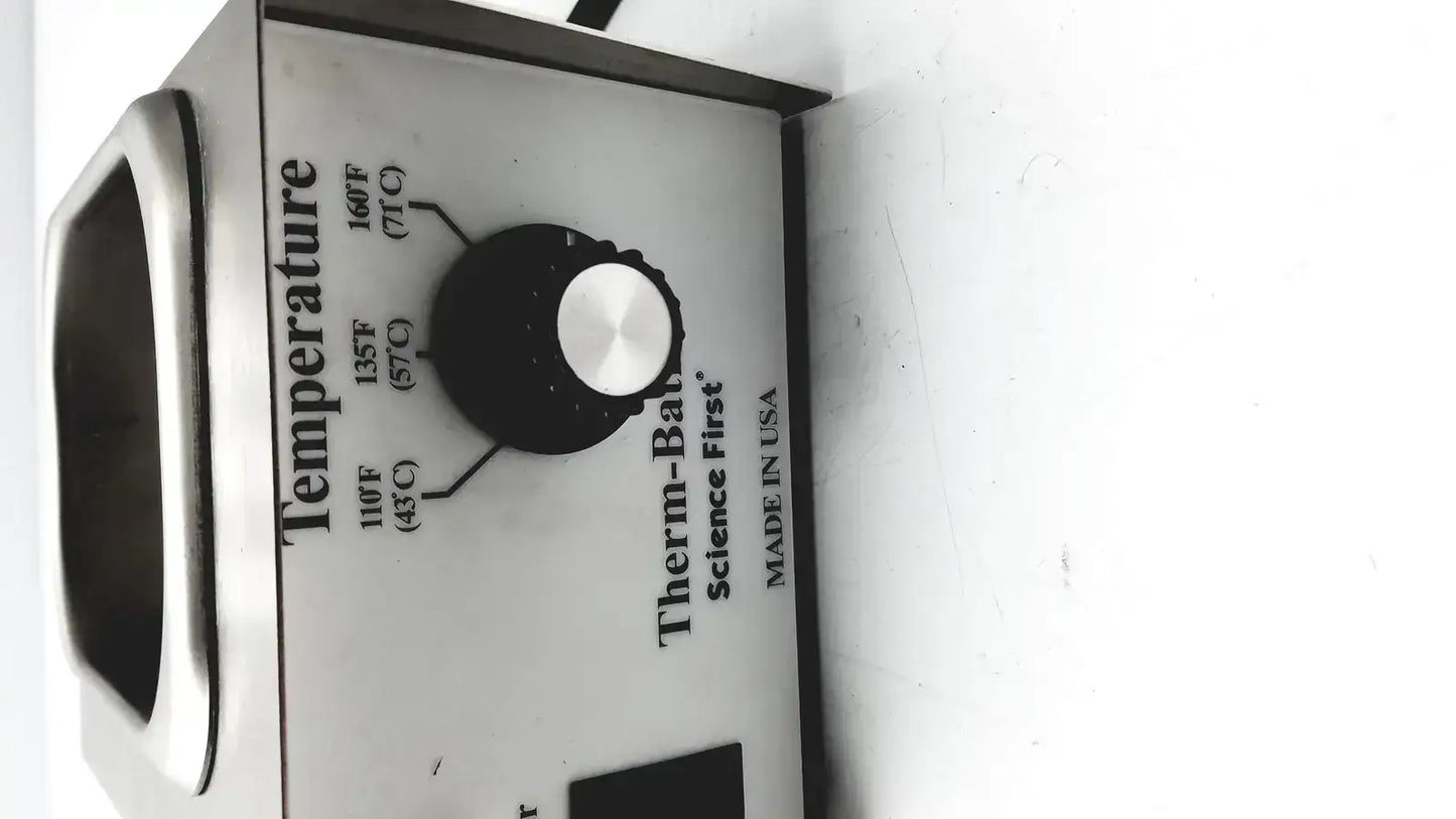 Science First Therm-Bath Made In USA Laboratory Water Bath, as-is (for parts) product photo 3