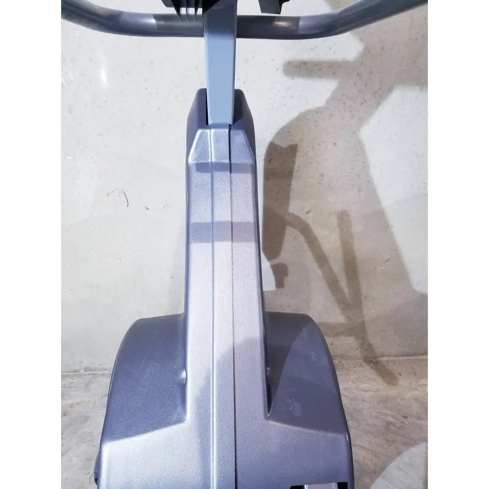 Gray metallic scifit sx7000 elliptical commercial lower body trainer frame with sleek modern design and self powered feature