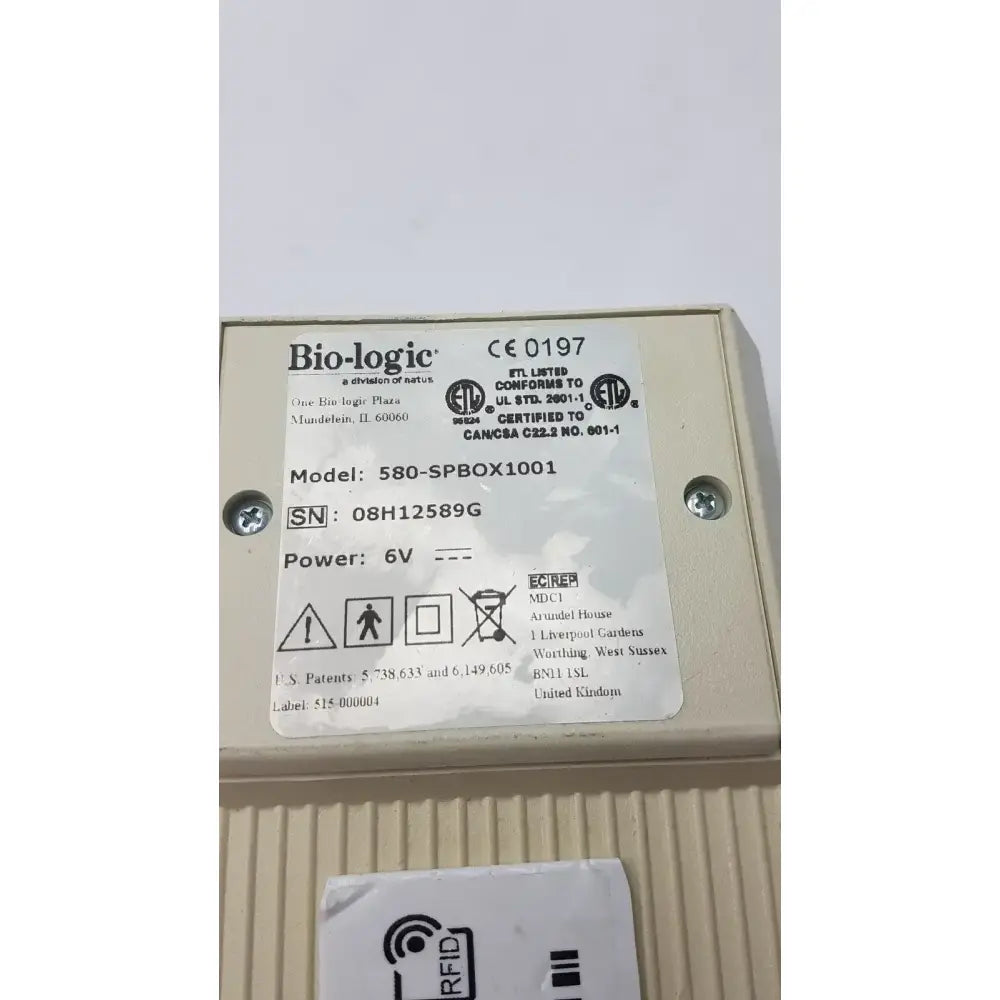 Bio-Logic Scout Sport Bio-Logic 580-SPBOX1001 Otoacoustic Emissions (OAE) System, second-hand product photo 7
