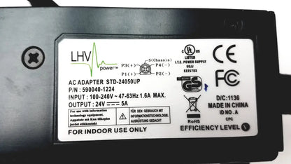 ScriptPro Printer VS25 3045-1000-225, LHV AC Adapter STD-24050UP Power Supply AC Adapter Power Supply, second-hand product photo 5