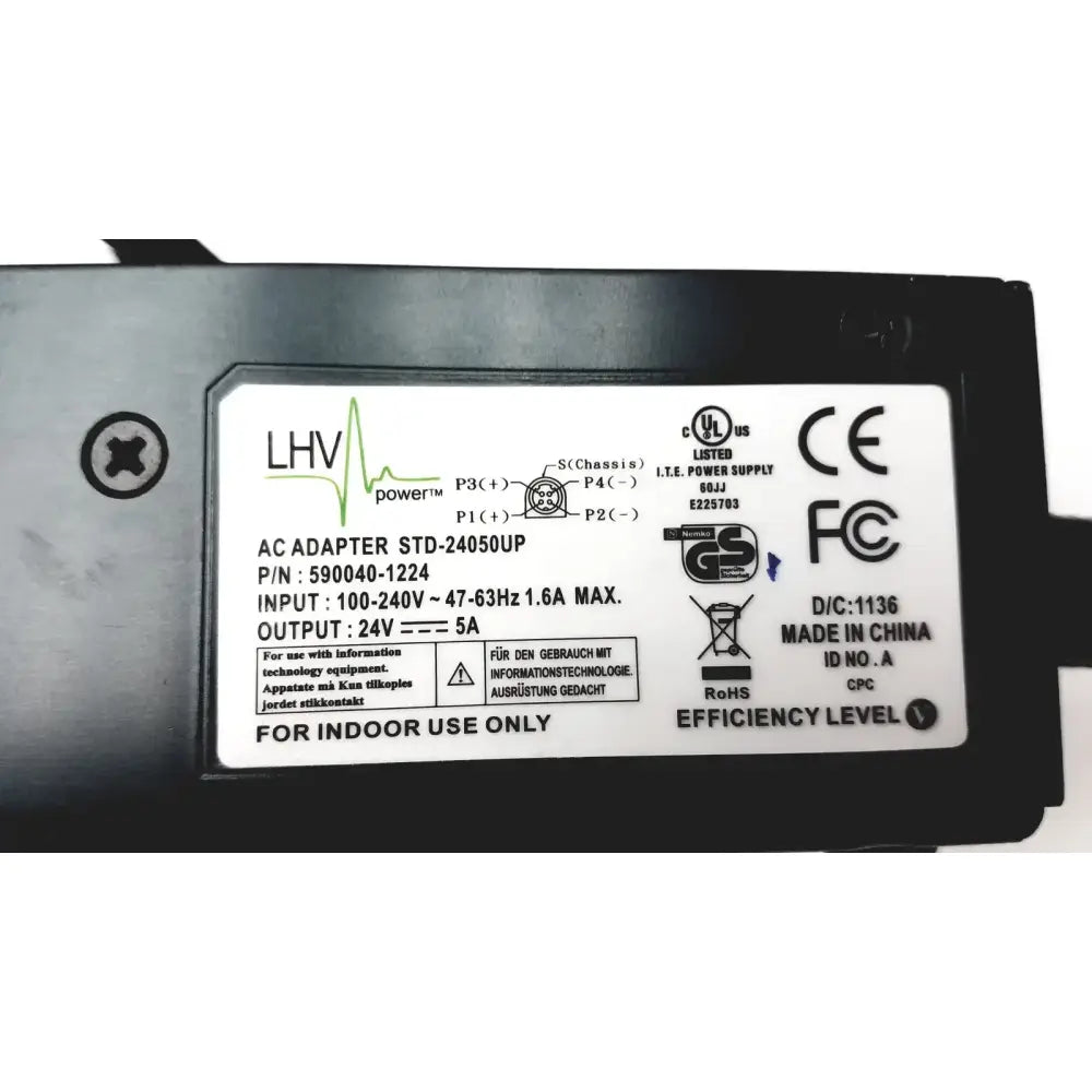 ScriptPro Printer VS25 3045-1000-225, LHV AC Adapter STD-24050UP Power Supply AC Adapter Power Supply, second-hand product photo 5
