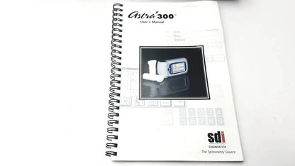 SDI-Astra 300 Spirometer-Pulmonary With Manual - Untested Spirometer, as-is (for parts) product photo 9
