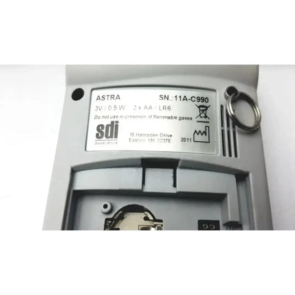 SDI-Astra 300 Spirometer-Pulmonary With Manual - Untested Spirometer, as-is (for parts) product photo 6