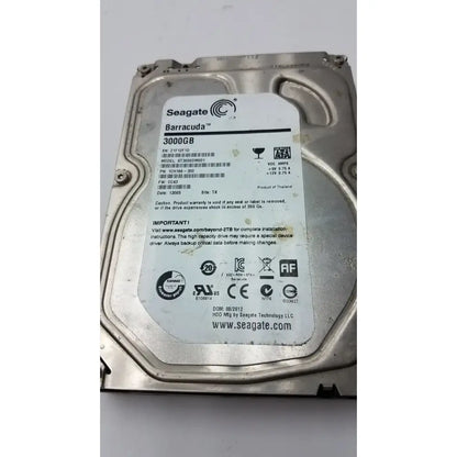 Seagate Barracuda 3TB 7200RPM 3.5" SATA HDD ST3000DM001 9YN166 Desktop Drive Internal Hard Drive, as-is (for parts) product photo 6