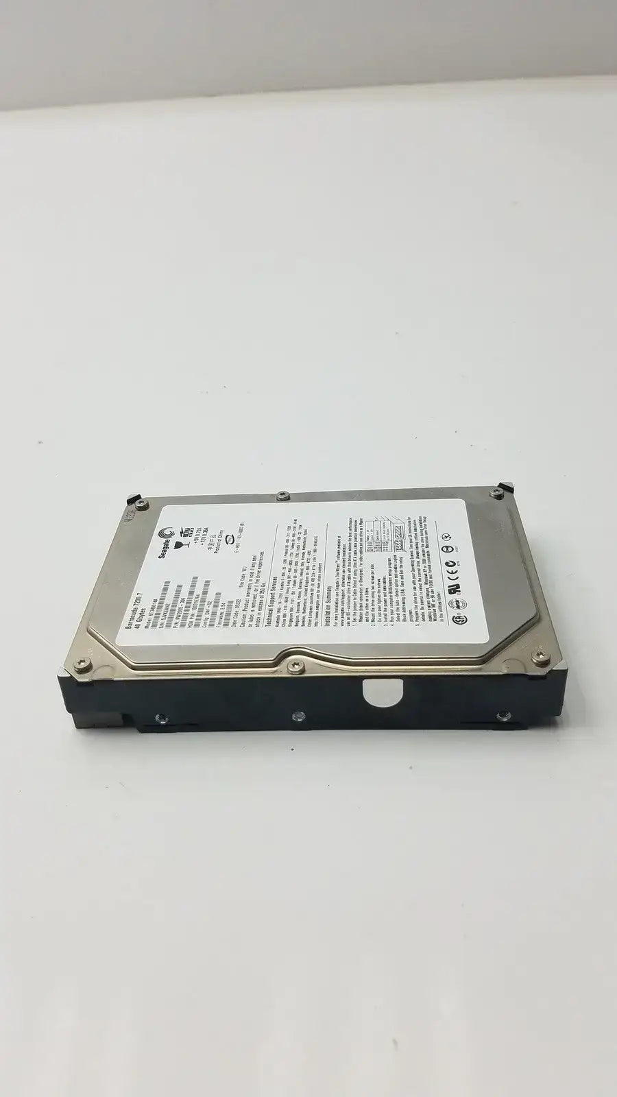 Seagate ST340014A Barracuda 40GB 7200RPM PATA IDE 3.5" Internal Hard Disk Drive Internal Hard Drive, second-hand product photo 5