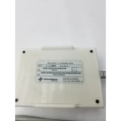 Sensor Medics Box Assy, 2 Channel ECG 769293 ECG Interface Box Assembly, second-hand product photo 3